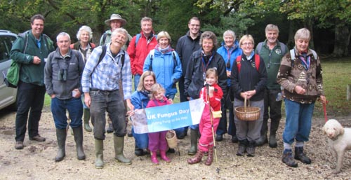 UK Fungus Day forayers